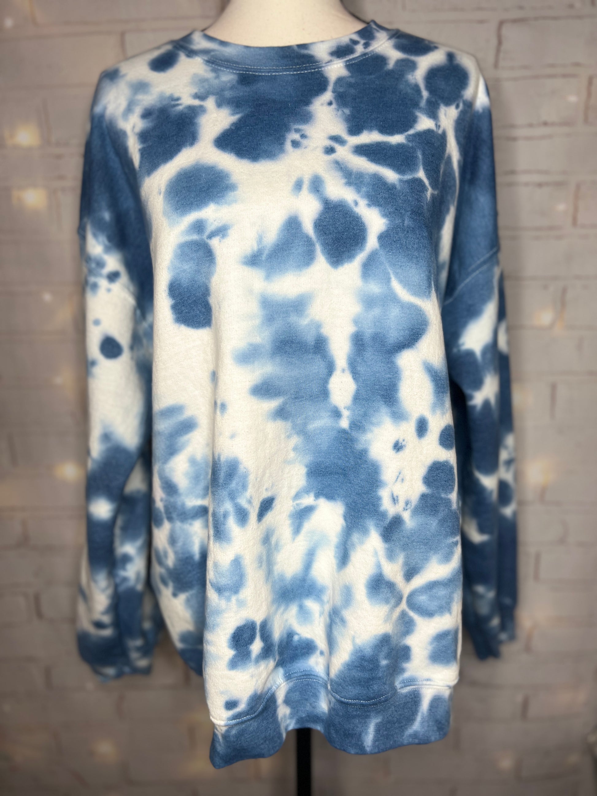Tie Dye Sweatshirt-Blank *10 colors available *S-4X – The Blended Owl ...